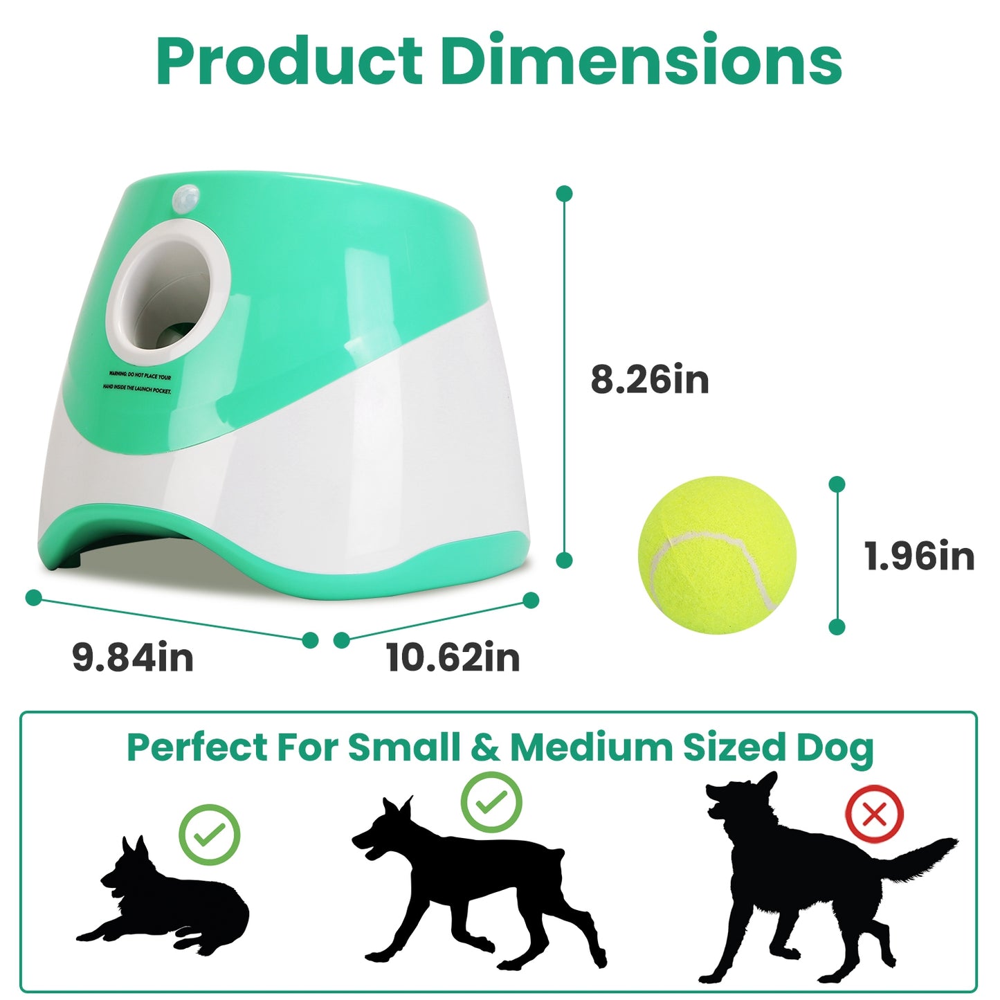AutoFetch Pro — Automatic Dog Ball Launcher (Indoor & Outdoor, 3 Distances)